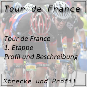 1. Etappe der Tour de France