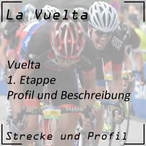 1. Etappe der Vuelta