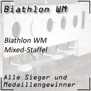 Biathlon WM Mixed Staffel