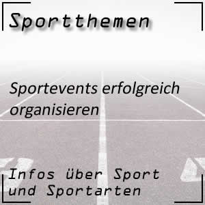 Sportevents organisieren